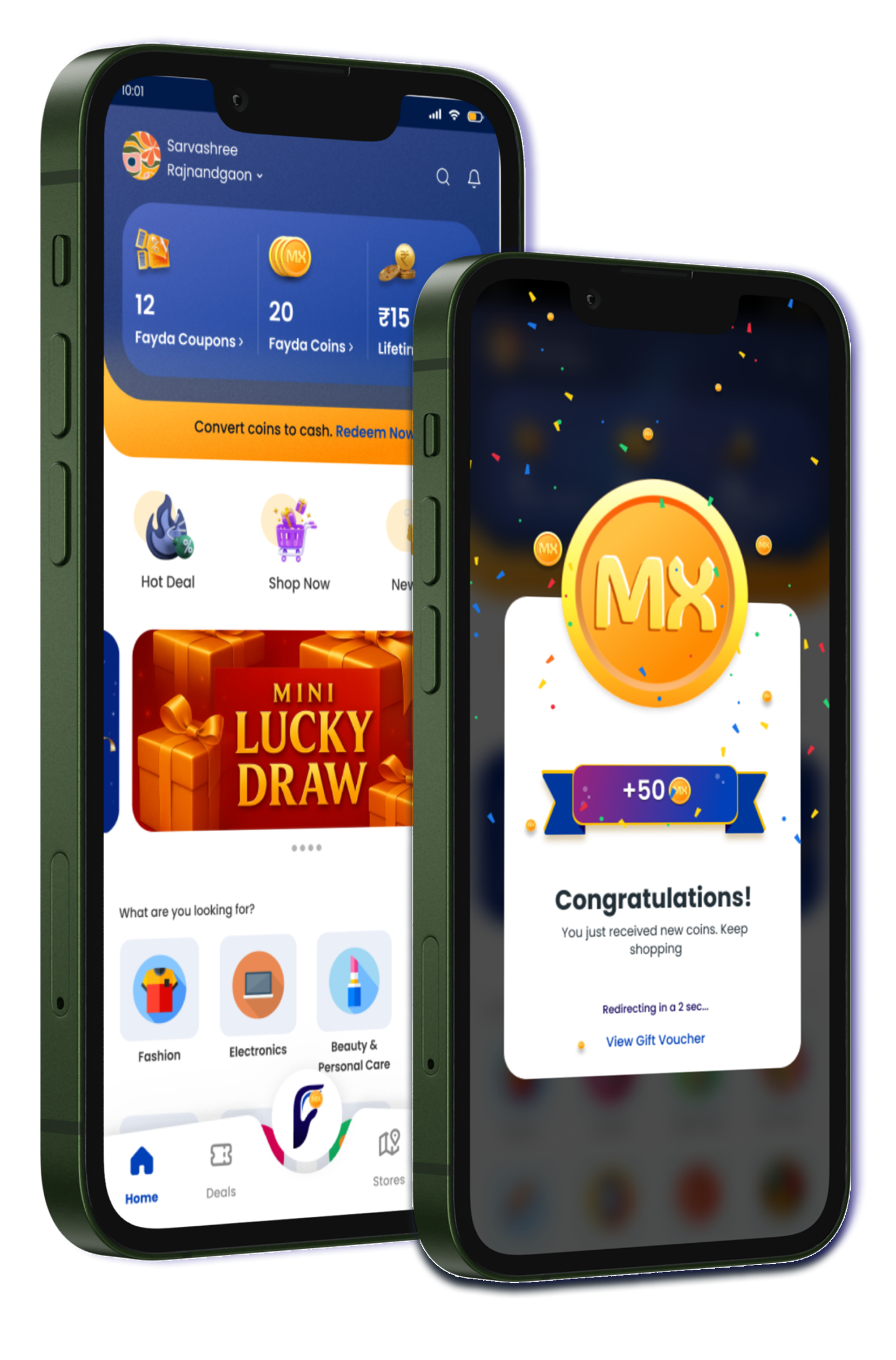 FaydaMX App Screen